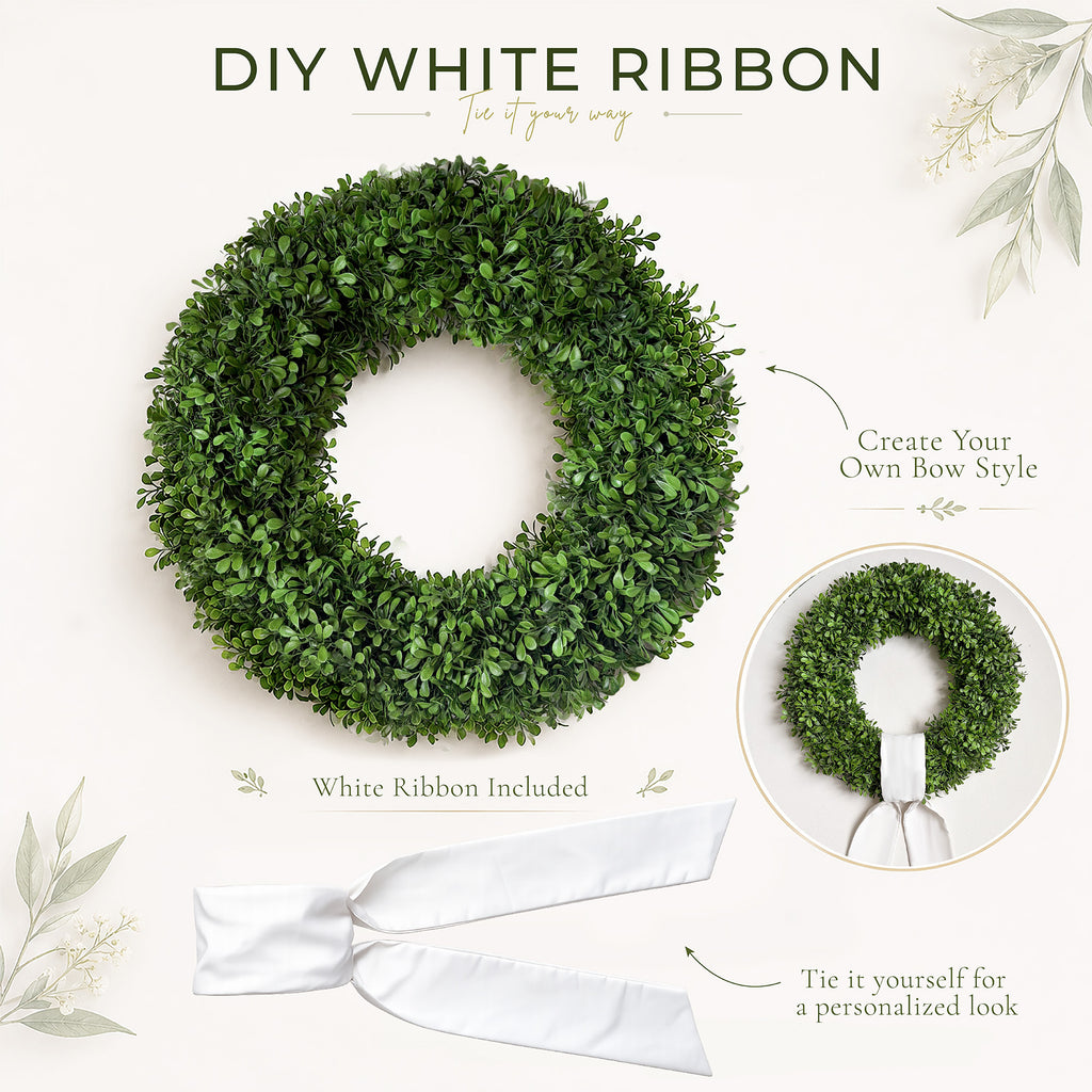 21'' Boxwood Wreath
