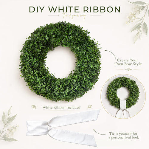 21'' Boxwood Wreath